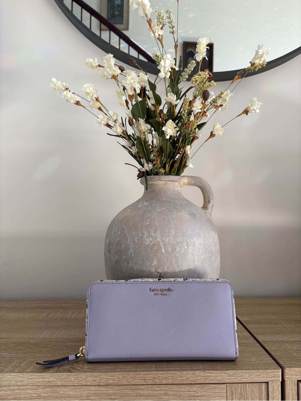 Kate Spade Saffiano Zip Around Wallet